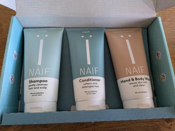 Naïf pakket shampoo + conditioner + hand & body wash (nieuw) beschikbaar voor biedingen