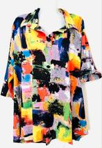 Magna kleurige lange top /tuniek maat 48/50 [vj], Kleding | Dames, Tops, Overige kleuren, Maat 46/48 (XL) of groter, Ophalen of Verzenden