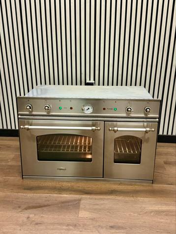 Luxe Boretti Inbouwoven RVS dubbele oven 90 cm  beschikbaar voor biedingen