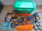 K'nex constructie speelgoed 975 dlg +opbergbak + voorbeelden, Ophalen of Verzenden, Gebruikt, K'nex