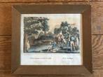 1850 Litho Wilhelm Tell /appel op het hoofd van Zoon, Antiek en Kunst, Ophalen of Verzenden