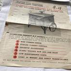 Edam J Morelisse folder uit 1952 afm is 21x 28 cm, Ophalen of Verzenden, Zo goed als nieuw