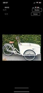 Bakfiets, Fietsen en Brommers, Fietsaccessoires | Fietsstoeltjes, Ophalen of Verzenden, Zo goed als nieuw