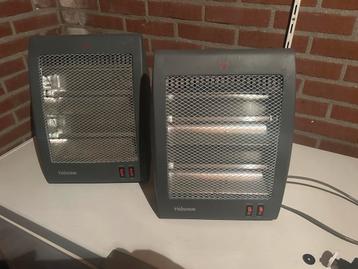 2 stuks Tristar Elektrische Kachels,  400-800watt beschikbaar voor biedingen