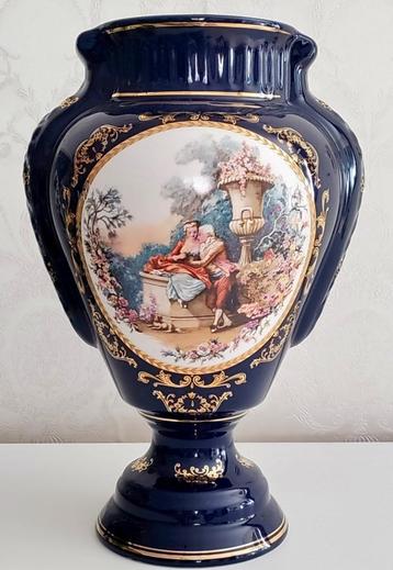 Vintage Fijne Porseleinen FRAZARTE CLASSIC grote vaas beschikbaar voor biedingen