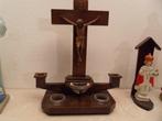 crucifix en kruis met corpus, Antiek en Kunst, Ophalen of Verzenden