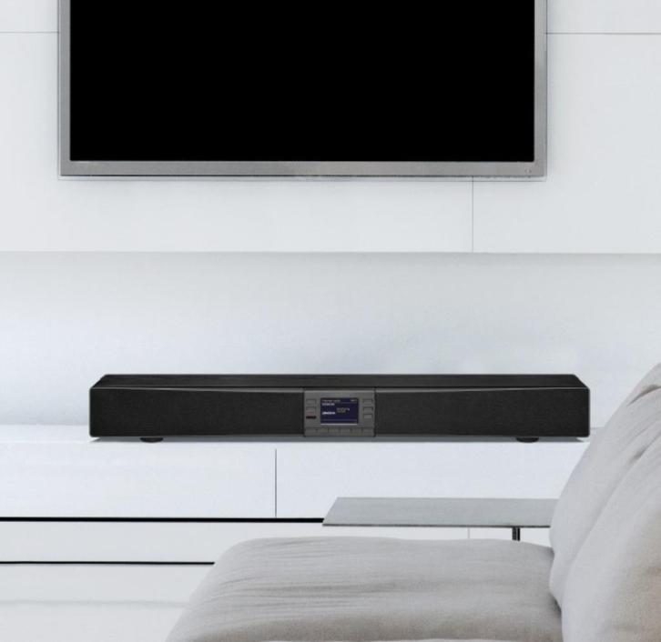 Sangean SB-100 | FM, DAB+ & Internet Radio + vele opties!, Audio, Tv en Foto, Soundbars, Zo goed als nieuw, Bluetooth, Met ingebouwde subwoofer