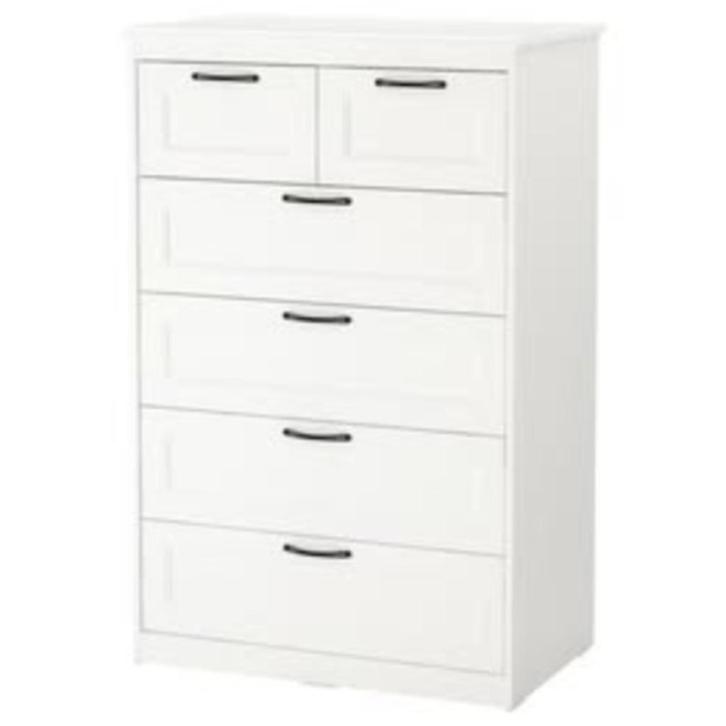 IKEA 6-Drawer Chest, Huis en Inrichting, Kasten | Ladekasten, Minder dan 100 cm, 50 tot 100 cm, 25 tot 50 cm, Ophalen
