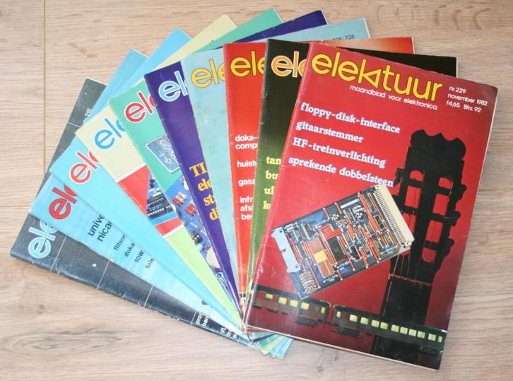 Elektuur 1982 (10 stuks), Boeken, Tijdschriften en Kranten, Gelezen, Overige typen, Ophalen of Verzenden