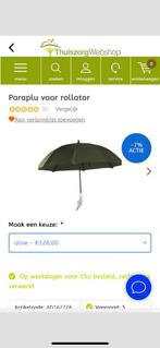 Paraplu voor rollator, Ophalen of Verzenden, Zo goed als nieuw