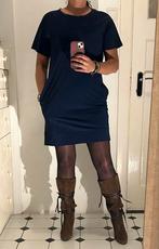 Donkerblauwe La Dress jurk, maat S, Zo goed als nieuw, Maat 36 (S), Boven de knie, Verzenden