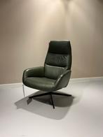 Montel Ergo leren relaxfauteuil groen, Ophalen, Gebruikt, 75 tot 100 cm, 50 tot 75 cm