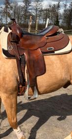 Equiflex westernzadel, Dieren en Toebehoren, Paarden en Pony's | Zadels, Ophalen of Verzenden, Gebruikt, Western