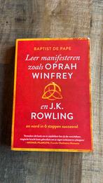 Boek Leer Manifesteren zoals Oprah Winfrey en J.k. Rowling, Ophalen of Verzenden, Zo goed als nieuw, Spiritualiteit algemeen