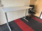 Ergo zit/sta bureau 160-80cm. Wit topblad ergonomisch werken, Ophalen, Ergo, Ergo, In hoogte verstelbaar