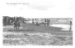 986573 Nes op Ameland Wad 1927 Strand Gelopen met postzegel, Ophalen of Verzenden, 1920 tot 1940, Gelopen, Waddeneilanden