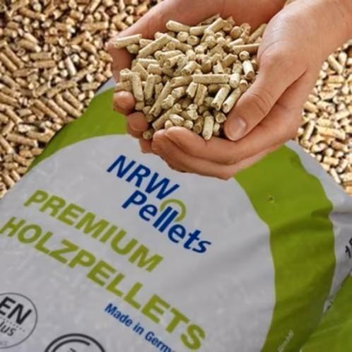 NRW pellets, houtpellets voor Uw pelletkachel, Tuin en Terras, Haardhout, Blokken, Overige houtsoorten, Minder dan 3 m³, Ophalen
