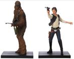 Kotobukiya ArtFX Han Solo & Chewbacca 1:10, Verzamelen, Star Wars, Ophalen of Verzenden, Zo goed als nieuw