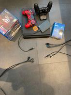 PS4 Slim 500gb + 2tb hdd + 2 controllers & oplader +17 Games, Spelcomputers en Games, Spelcomputers | Nintendo Wii U, Ophalen