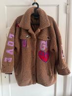 Goosecraft Teddy Jas met Patches - Maat L, Ophalen of Verzenden, Zo goed als nieuw, Maat 42/44 (L), Bruin