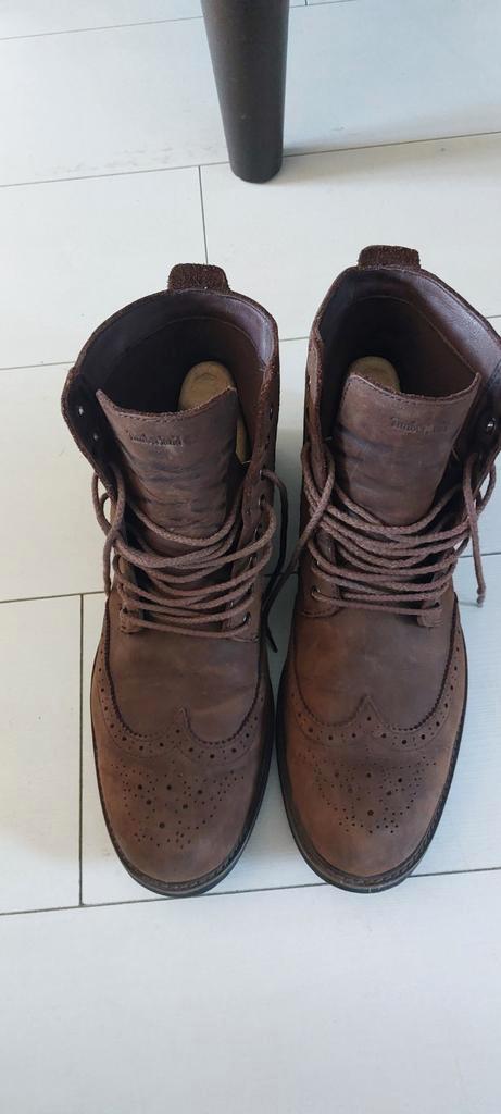 TIMBERLANDS MAAT 45, Kleding | Heren, Schoenen, Zo goed als nieuw, Boots, Bruin, Ophalen of Verzenden