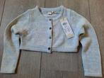 Nieuw! Name it bolero vest kort model grijs gebreid maat 104, Meisje, Trui of Vest, Name it, Nieuw