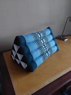 Kapok driehoekig kussen, Classic (Blauw/Olifant), Gebruikt, ., Ophalen of Verzenden, .