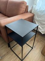 Black metal side table, Ophalen, Gebruikt, 50 tot 100 cm, Metaal