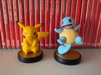 Amiibo Pikachu + Squirtle (Super Smash Bros), 3 spelers of meer, Ophalen of Verzenden, Zo goed als nieuw, Vanaf 3 jaar