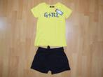 Leuke geel/zwarte set van Europe Kids, maat 146/152 NIEUW, Europe Kids, Meisje, Nieuw, Ophalen of Verzenden