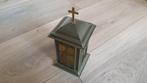 Lantaarntje met kruis, Verzenden, Gebruikt, Hout, Minder dan 25 cm