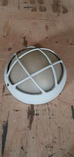 Vintage scheepslamp / plafondlamp, Ophalen, Gebruikt, Industrieel