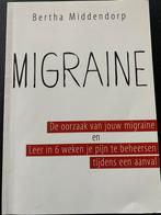 Migraine - Bertha Middendorp, Ophalen of Verzenden, Gelezen, Ziekte en Allergie