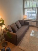 Kwaliteit 4 zits Bank - Luxe Maison Linnen uitstraling, Huis en Inrichting, Ophalen of Verzenden, Zo goed als nieuw, Stof