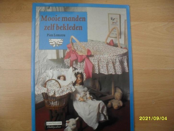 Mooie manden zelf bekleden van Pien Lemstra., Boeken, Hobby en Vrije tijd, Zo goed als nieuw, Borduren en Naaien, Ophalen of Verzenden