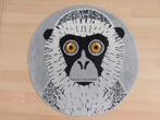 Vloerkleed Aap/ Monkey, 50 tot 100 cm, Rond, Zo goed als nieuw, 50 tot 100 cm