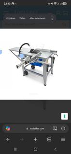 HBM Cirkelzaagtafel 2000W met Roltafel - 315mm Zaagblad, Doe-het-zelf en Verbouw, Gereedschap | Zaagmachines, Ophalen, Gebruikt