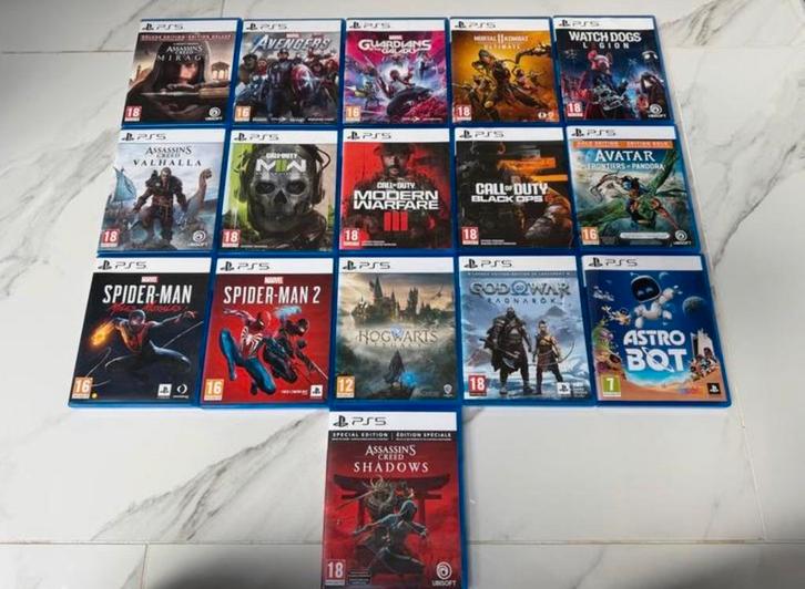 Playstation 4 & 5 Games - Groot Pakket, Spelcomputers en Games, Games | Overige, Gebruikt, Overige genres, 1 speler, Vanaf 16 jaar