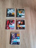 2 wireless SingStar microfoon voor Playstation 3 + 5 games, Muziek, 2 spelers, Ophalen of Verzenden, Zo goed als nieuw