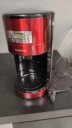 Grundig Koffiemachine Zwart/Bordeaux met franse stekker., Ophalen of Verzenden