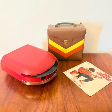 VINTAGE DRAAGBARE PLATENSPELER PLATENSLIKKER IRRADIO FONETTE beschikbaar voor biedingen