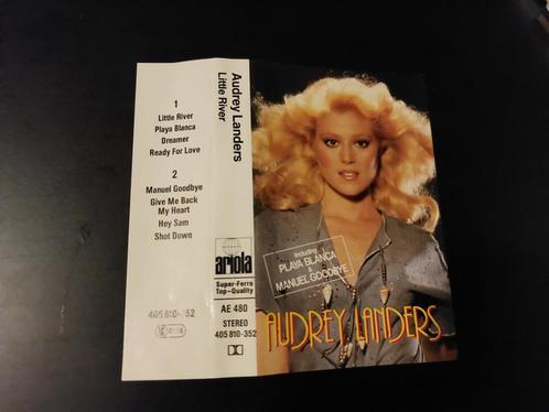 AUDREY LANDERS - LITTLE RIVER (CASSETTEBANDJE), Cd's en Dvd's, Cassettebandjes, Zo goed als nieuw, Origineel, Pop, 1 bandje, Ophalen of Verzenden