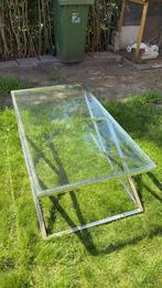 Salontafel van glas, Minder dan 50 cm, Rechthoekig, 50 tot 100 cm, Ophalen of Verzenden