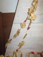 Vintage rieten kerstslinger, Diversen, Kerst, Ophalen of Verzenden