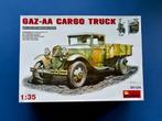 MiniArt	35124	GAZ-AA Cargo Truck	1/35 w/figs set, Hobby en Vrije tijd, Modelbouw | Auto's en Voertuigen, Overige merken, 1:32 tot 1:50
