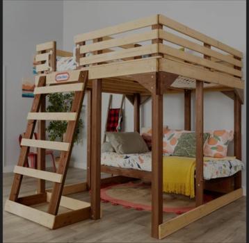 NIEUW IN DOOS Hoogslaper - Little Tikes -Speeltoestel4-in-1  beschikbaar voor biedingen