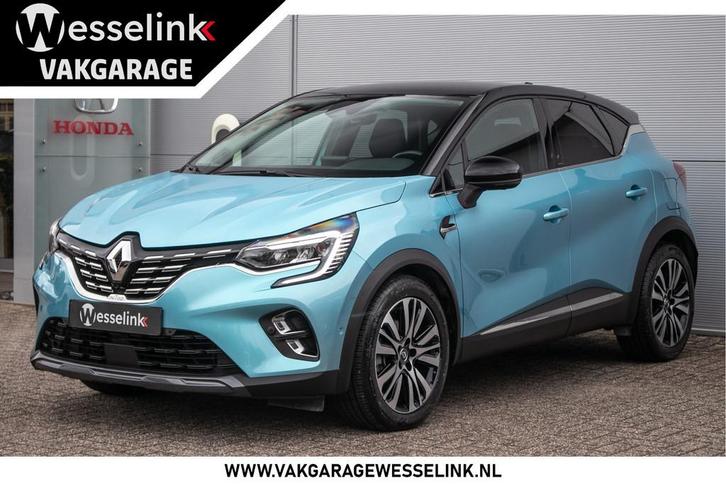 Renault Captur 1.6 E-Tech Plug-in Hybrid 160 Initiale Paris, Auto's, Renault, Te koop, Captur, 360° camera, ABS, Adaptive Cruise Control
