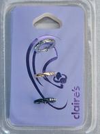 Claire's set van 3 oorpiercings/oorbellen nieuw, Ophalen of Verzenden, Nieuw, Oor- of Traguspiercing