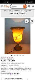 Tafellamp albast, Minder dan 50 cm, Overige materialen, Zo goed als nieuw, Ophalen