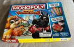 Monopoly Junior Electronisch Bankieren, Een of twee spelers, Ophalen of Verzenden, Zo goed als nieuw, Hasbro